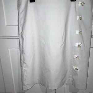 J.McLaughlin Serina High Waist Faux Button Front Pencil Skirt